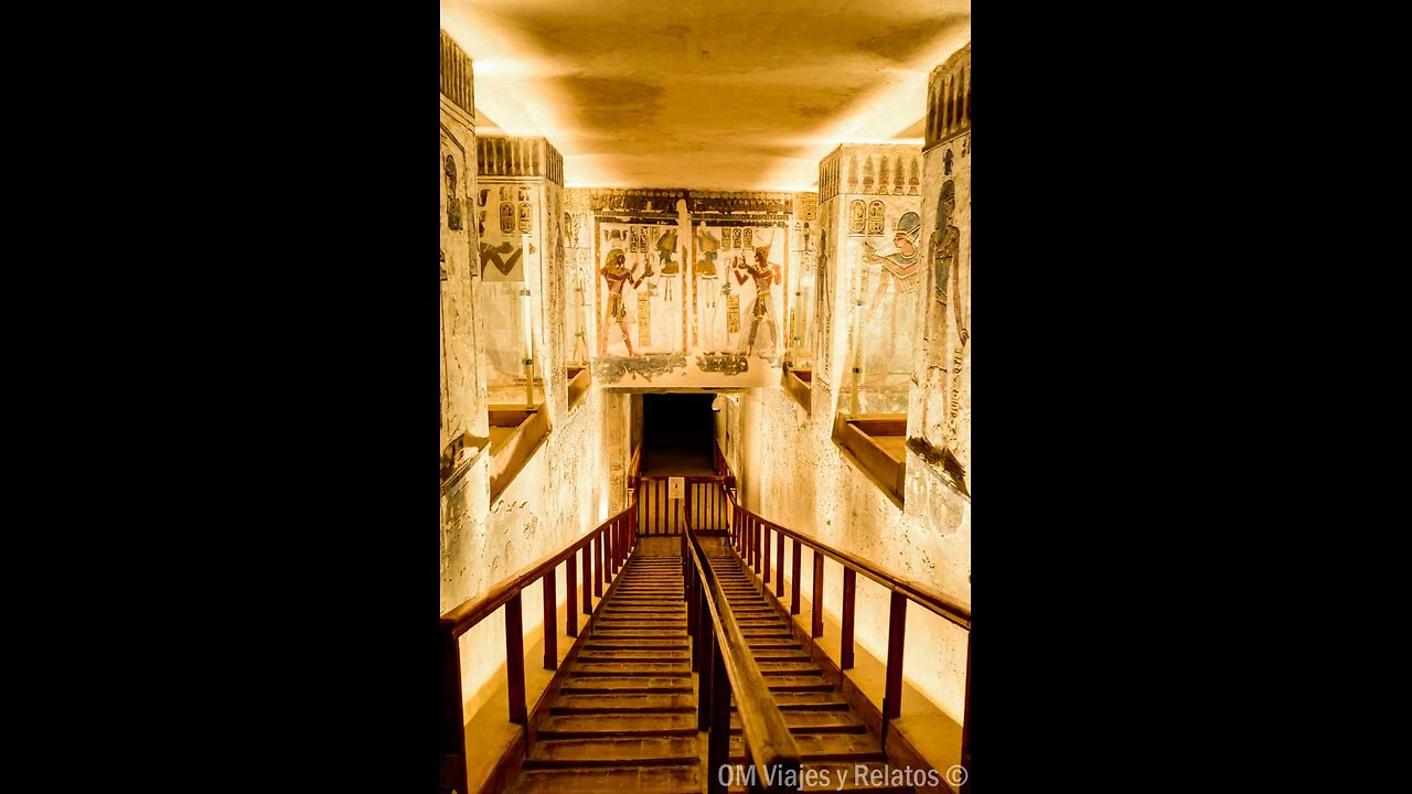 Tomb of Queen Nefertari from inside!