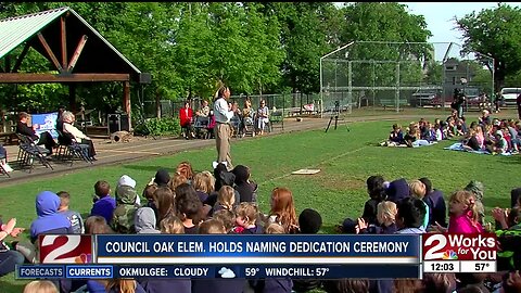 Tulsa's oldest elementary school name dedication
