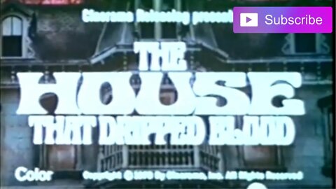 THE HOUSE THAT DRIPPED BLOOD (1971) Trailer [#thehousethatdrippedbloodtrailer]