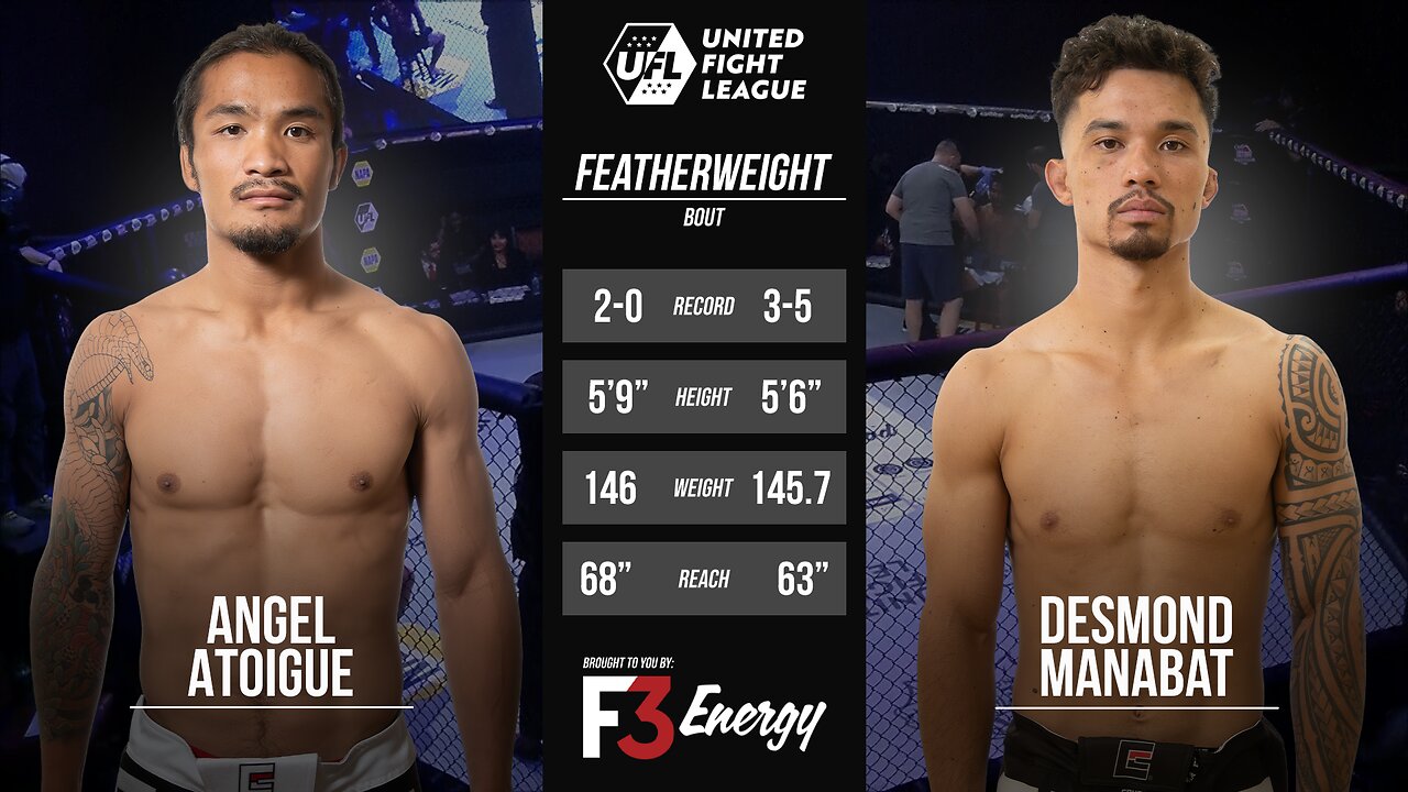 Competitive Featherweight Battle | Angel Atoigue vs Desmond Manabat | FULL FIGHT | UFL 5