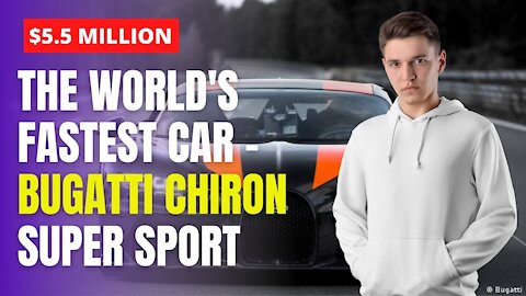 The World's Fastest Car - Bugatti Chiron Super Sport - Bright Life Side