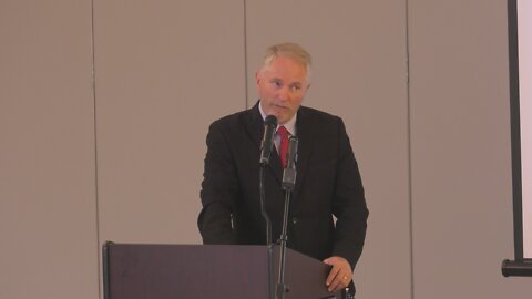 Dr. Richard Bartlett presents at Dallas John Birch Society July 2022 Meeting