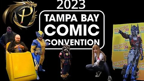 Tampa Bay Comic Con 2023 (July 28-30) First Time Experience