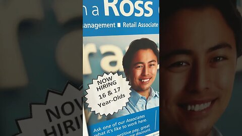 Ross - Now hiring CHILDREN! 👧🤣