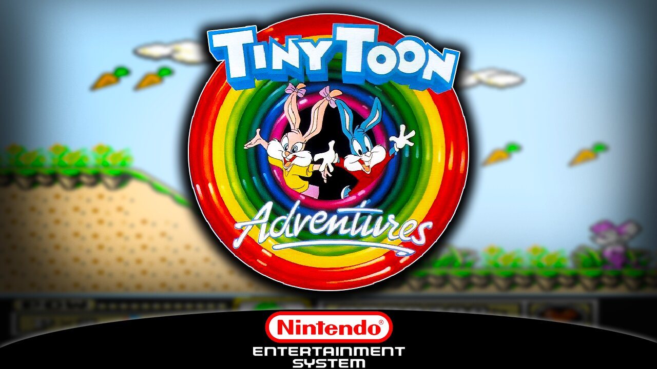Let's Play Tiny Toon Adventures Part 1: The wiggling carrots are bugging me out