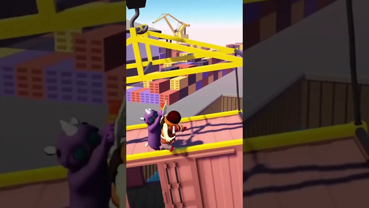 You don’t belong UP HERE?!?! #fails #gaming #gamingvideos #gangbeasts #gangbeastsfunnymoments