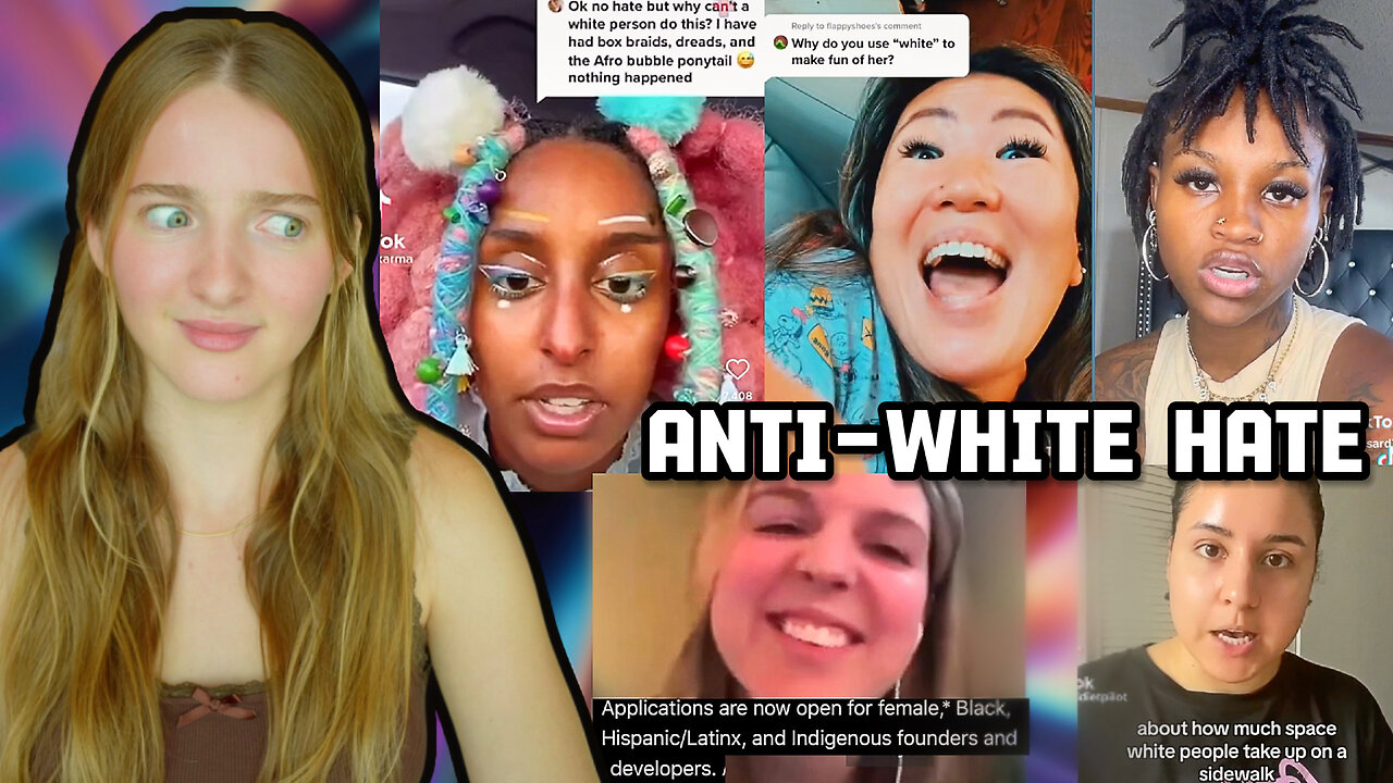 “White People Are A THREAT!” Anti-White TikToks Are INSANE