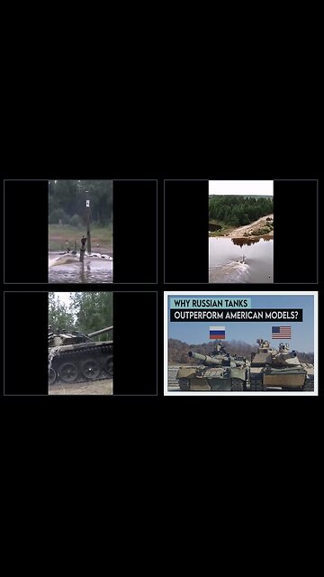 🇷🇺 ⚔ 🇺🇸🏳‍🌈 SWIMMING TANKS COMPERISON