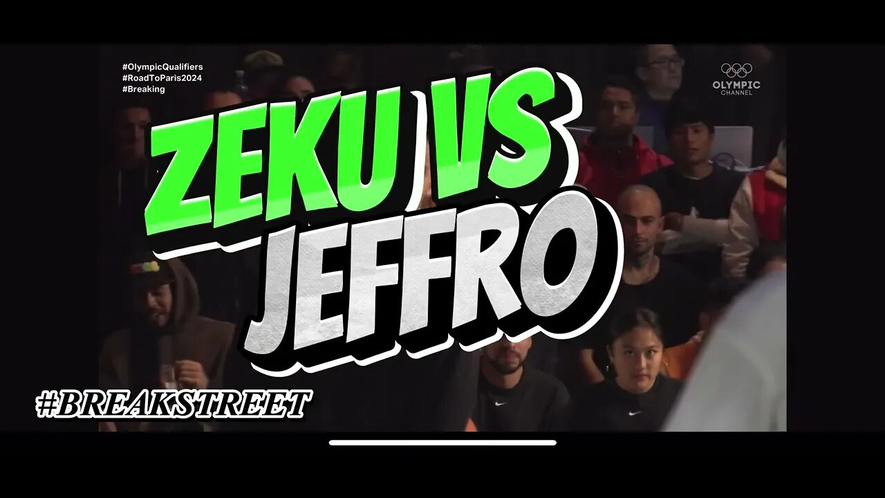 ZEKU VS JEFFRO Top 8 “ Battle-Pan American championships 2023 Chile