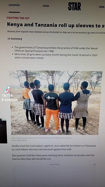 October 5, 2021 - anti-FGM progress