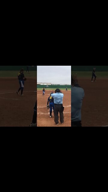 Watch the change-up on the 2nd Pitch [10U]