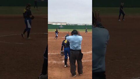 Watch the change-up on the 2nd Pitch [10U]