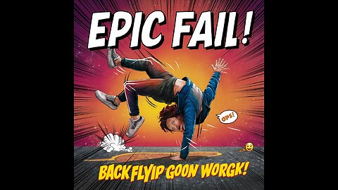 Epic & Hilarious Backflip Fail You Won’t Believe!