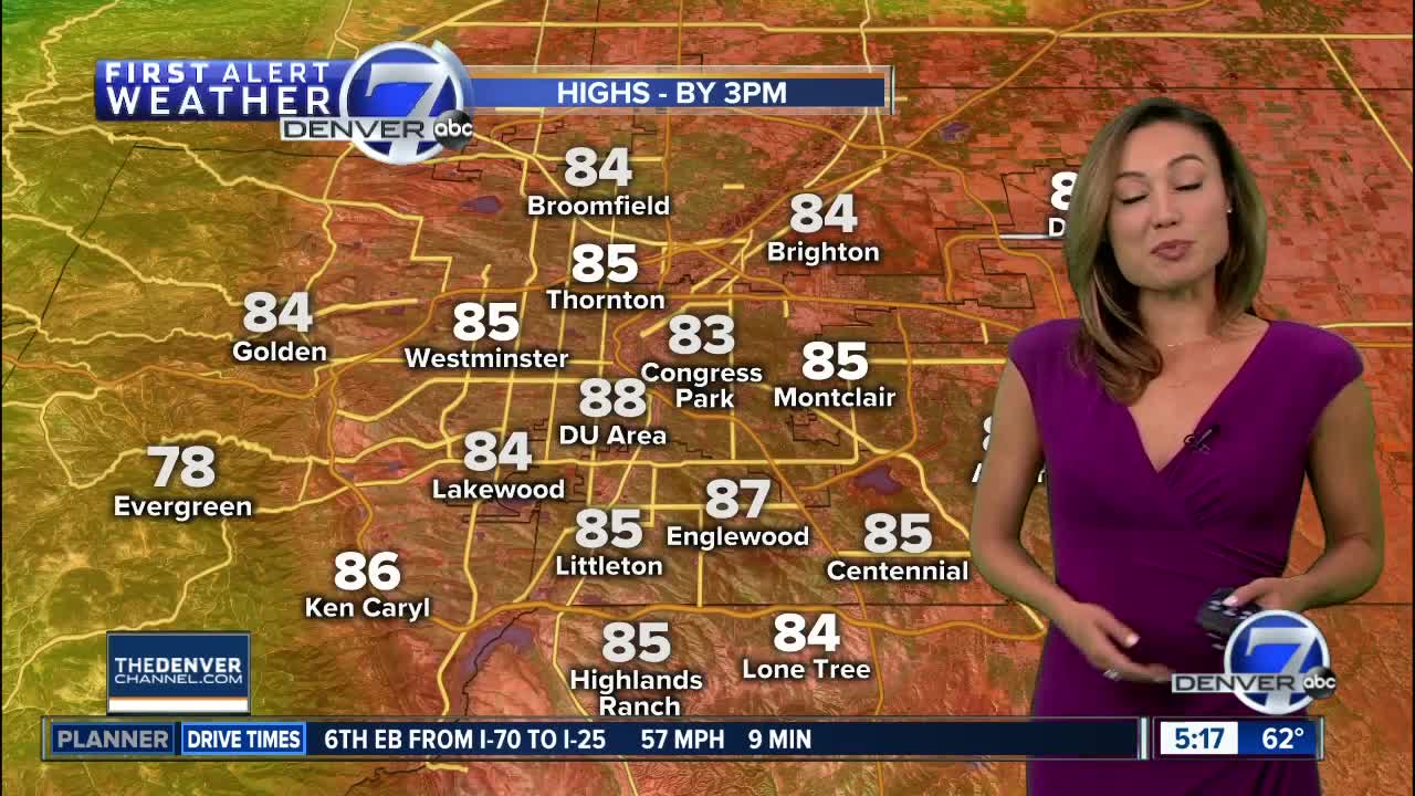 Friday 5:15 a.m. forecast