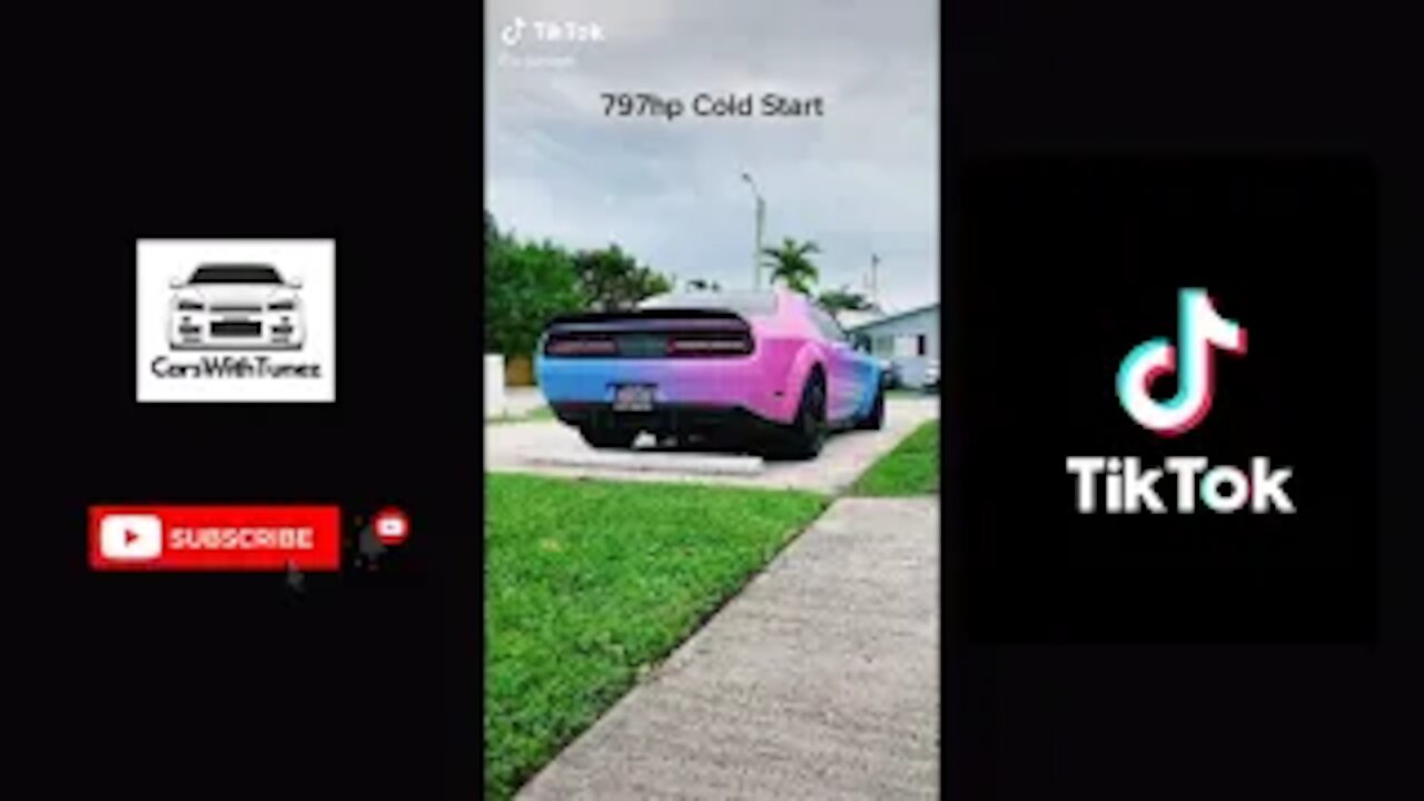 BEST DODGE CHALLENGER TIKTOK COMPILATION | Car Enthusiast On TikTok