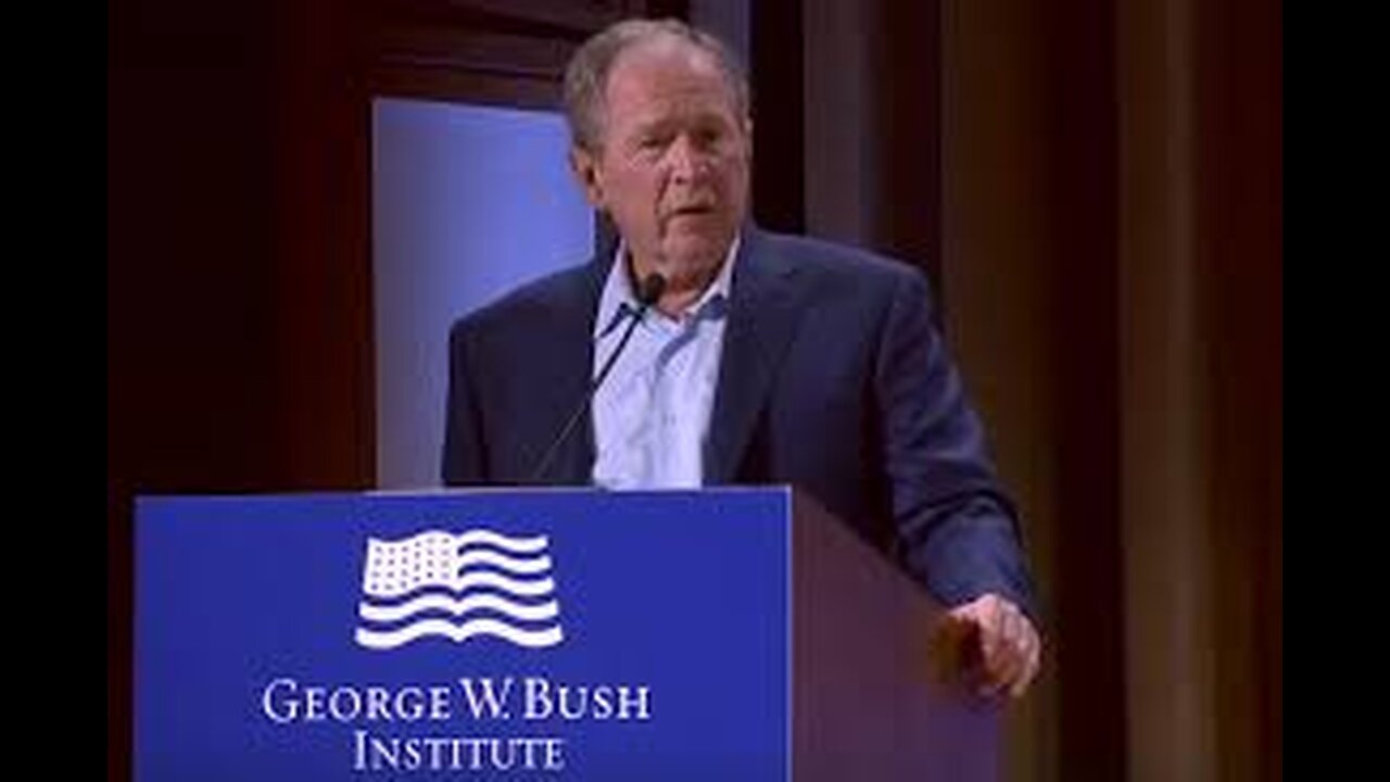 Bush mistakenly condemns ‘invasion of Iraq’ instead of Ukraine. Guilt