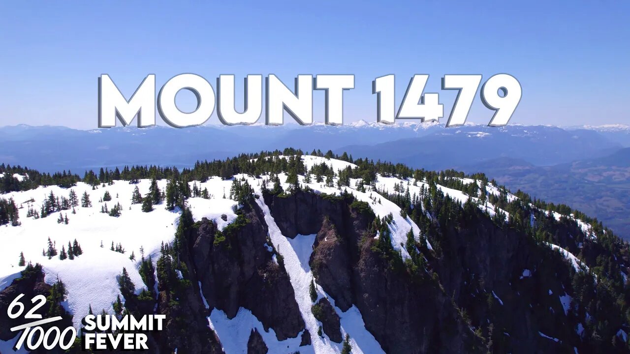 Vancouver Island Backcountry Snow Hiking | Mount 1479, Mount Hal