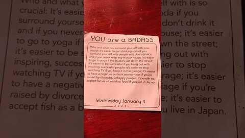 YOU ARE A BADASS - 4/1/2023 #valeriesnaturaloracle #yourjourney #inspirational