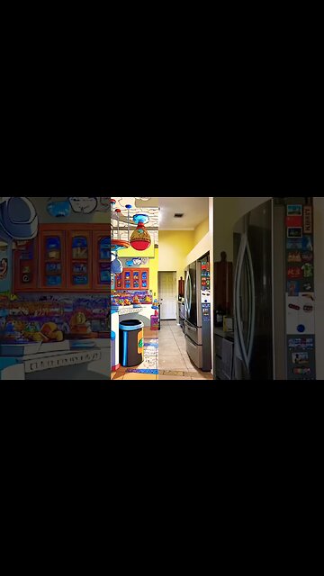 So cute#simpsonsfilter#kitchenfilter#trendingfilter#simpsonstrendingfilter#kitchenvideos