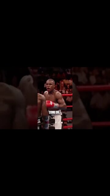 FLOYD MAYWEATHER TALKING SHIT DURING FIGHT