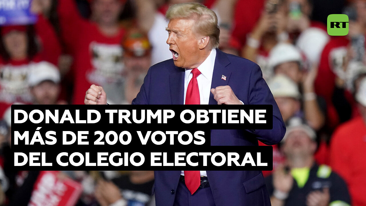 Donald Trump obtiene más de 200 votos del Colegio Electoral