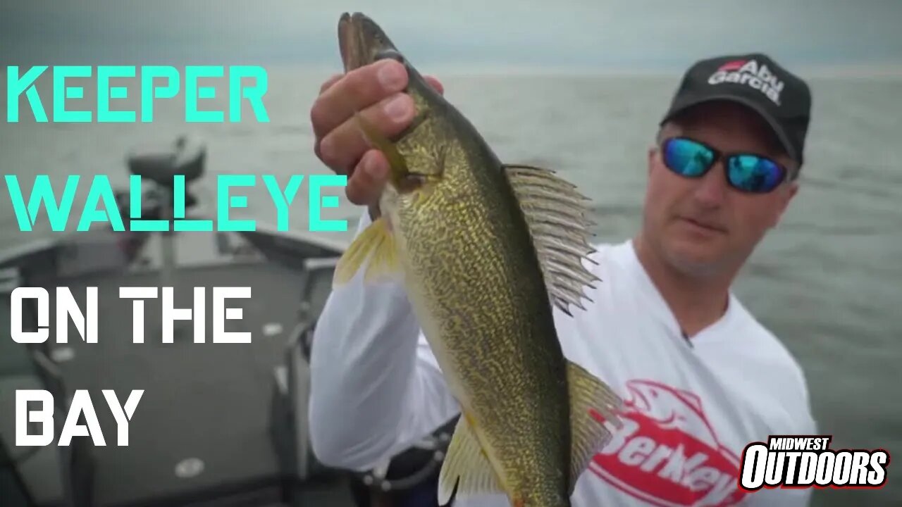 Trolling the Bay for Keeper Walleye