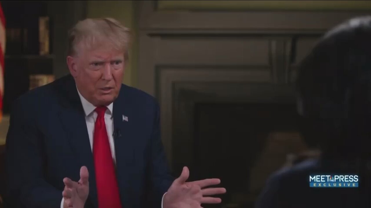 Censored Portion Of Recent President Trump Interview