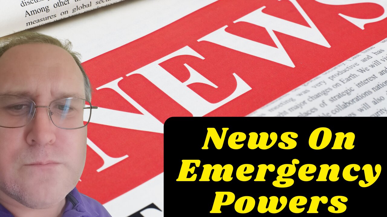 News On Emergency Powers