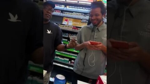 Buying Beer with the Cashier's ID Prank Part 2 #Shorts