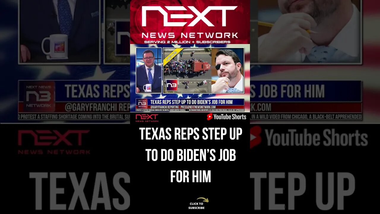 Texas Reps Step Up To Do Biden’s Job For Him #shorts