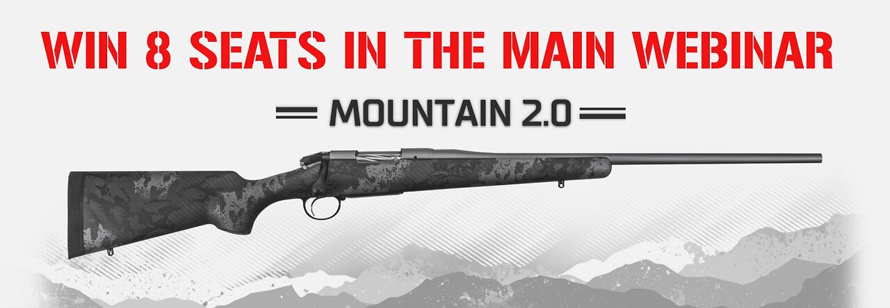 BERGARA PREMIER MINI #1 FOR 8 SEATS IN THE MAIN WEBINAR