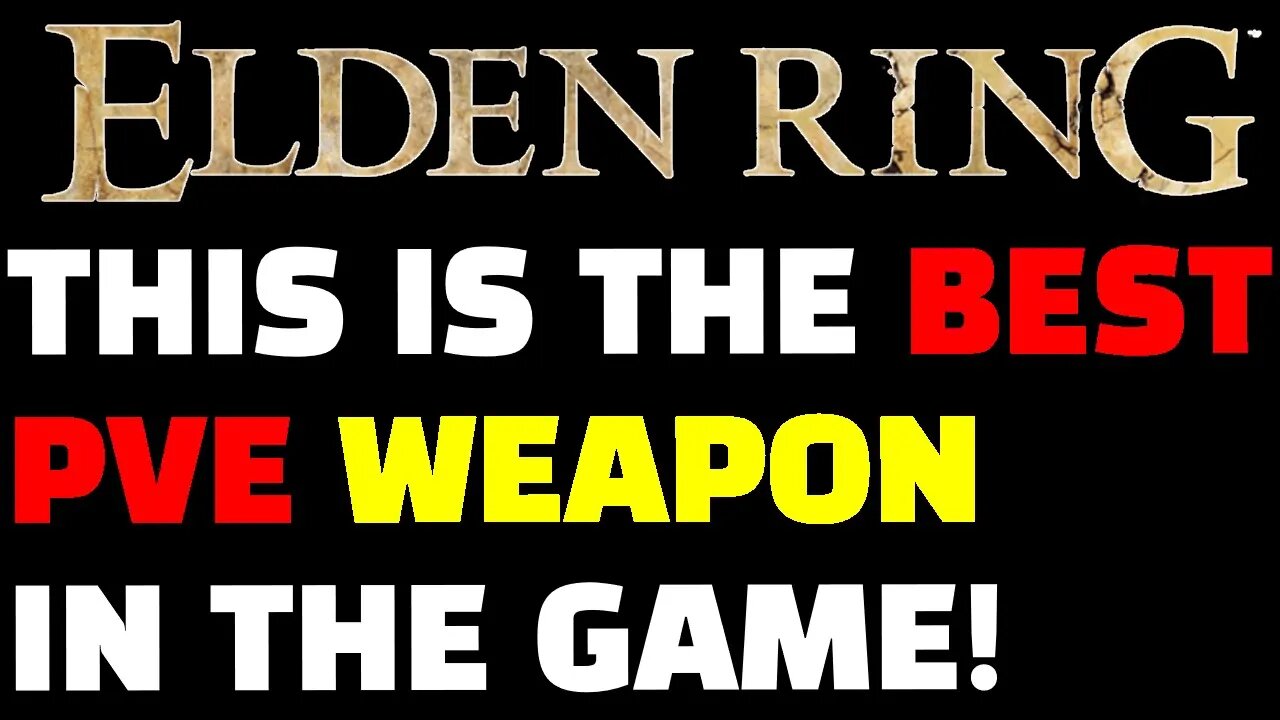 How to get the BEST Weapon in Elden Ring EASILY! Fallingstar Beast Jaw