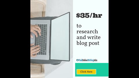 Get Paid $35/hour to Write Blog Posts