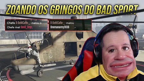 Deixei este GRIEFER gringo em choque na sessão de BAD SPORT do PS5 (GTA 5 online)