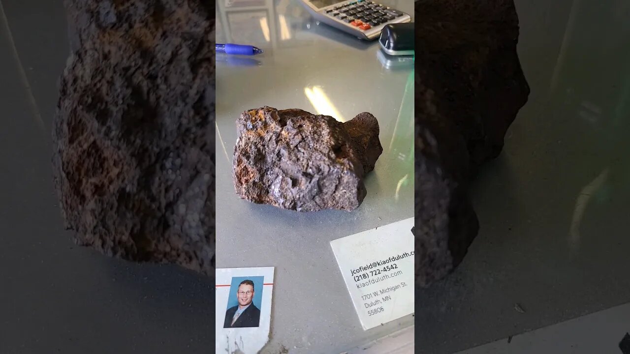 How to tell if you found a meteorite in under 60 seconds. #meteorite #viral #shorts #short #youtube