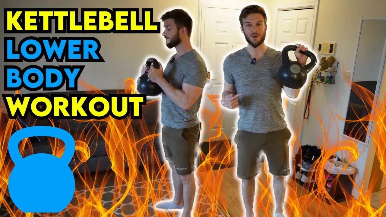 KETTLEBELL LOWER BODY WORKOUT (Home or Gym)