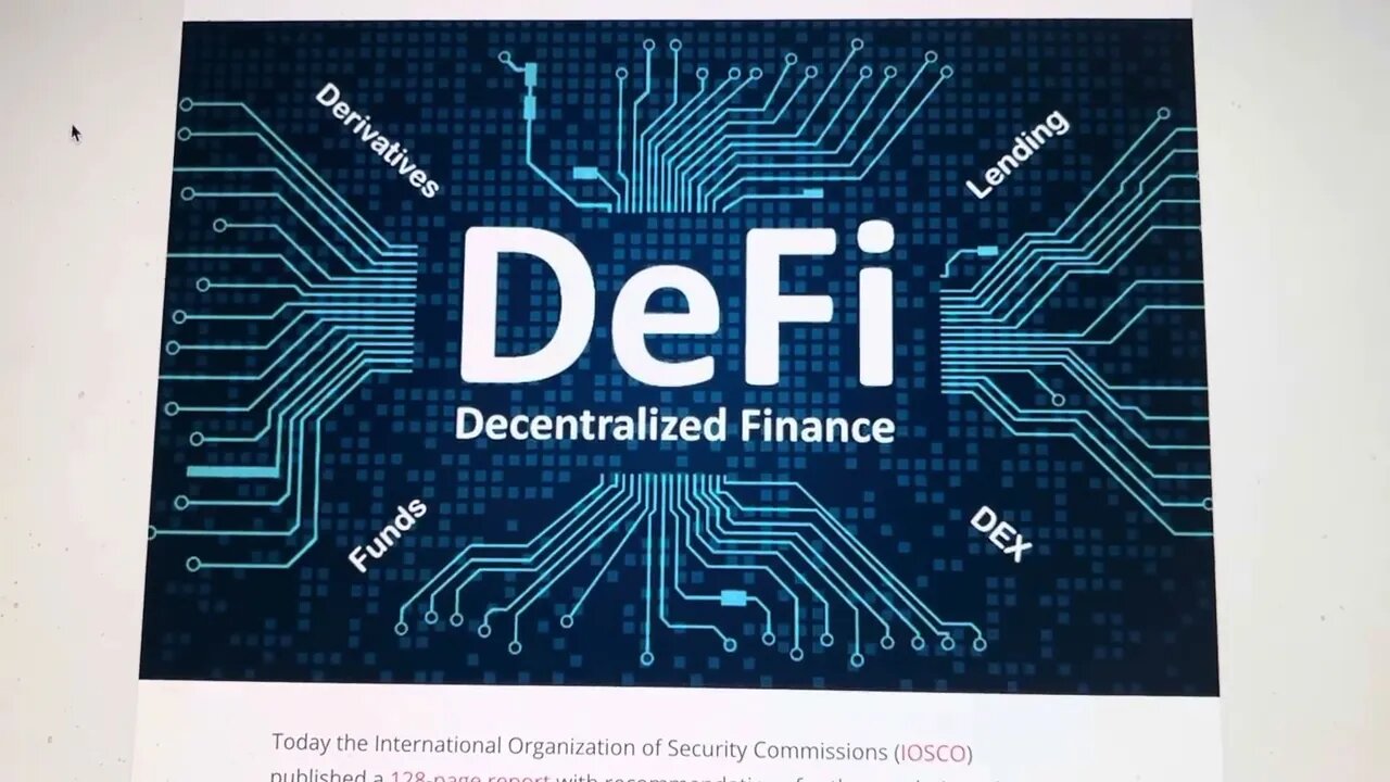 KABOOM…GLOBAL STOCK MARKETS CALL FOR REGULATION OF CRYPTO DEFI!!