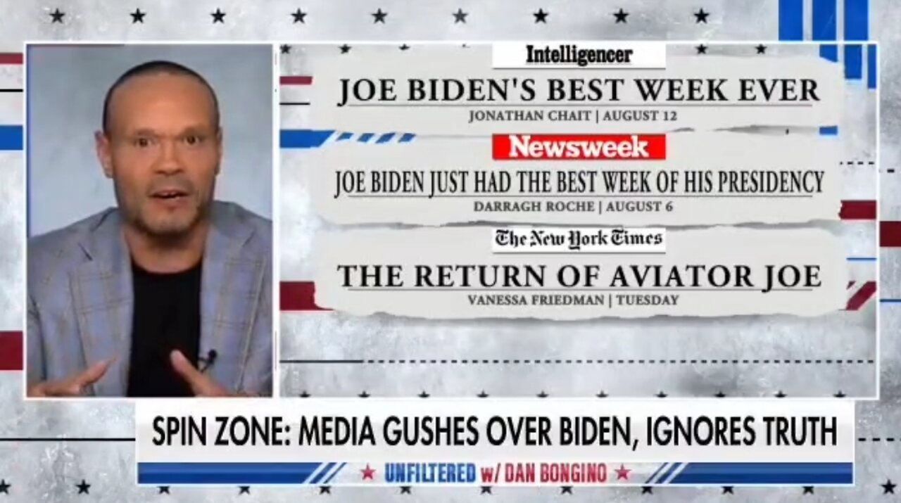 Bongino: Media Gushes Over Biden, Ignores The Truth