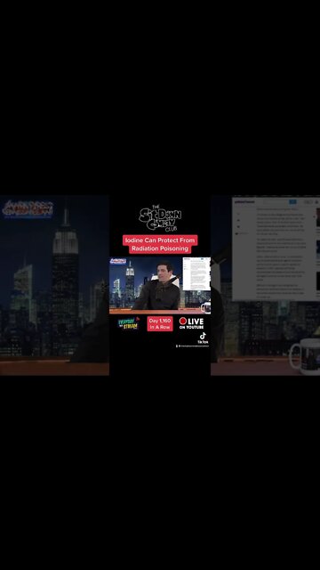 Putin Nuke Threat: Do I Get Iodine or Vodka?! #comedyshorts #comedian