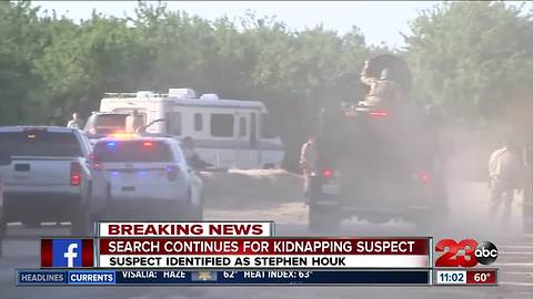 Manhunt for kidnapping suspect Stephen Houk continues