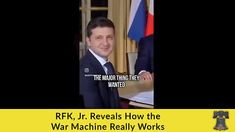 RFK, Jr. Reveals How the War Machine Really Works