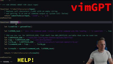 vim + GPT