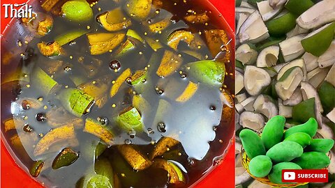 Village Style Traditional Aam Ka Achar | Mango Pickle Recipe | Store & Use For Years #thali #pickle