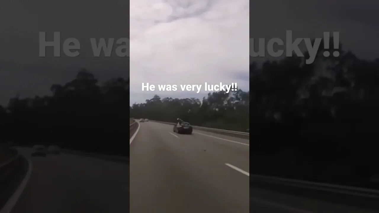 Near death he is so lucky