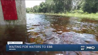 Streets in Arcadia still flooded days after Elsa