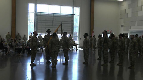 1st Squadron, 303rd Cavalry Regt. Change Of Command