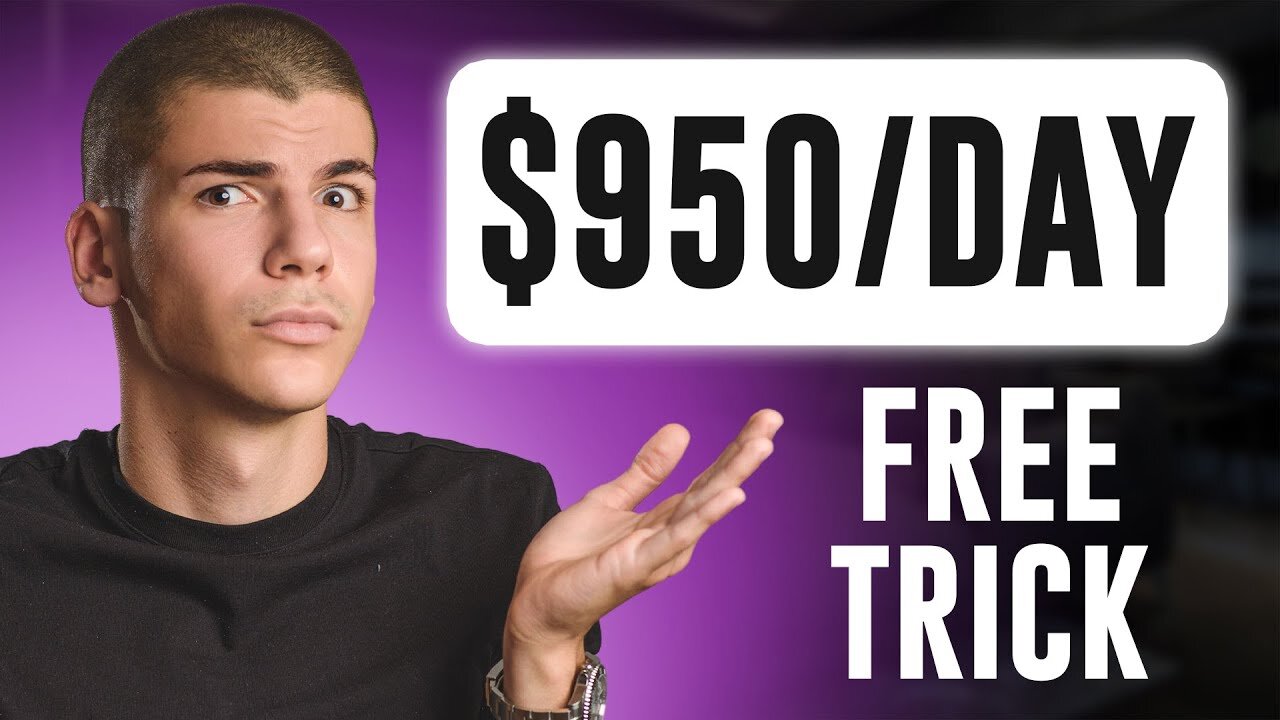 Earn $950/Day With This WEIRD Affiliate Marketing Trick (WORKING)