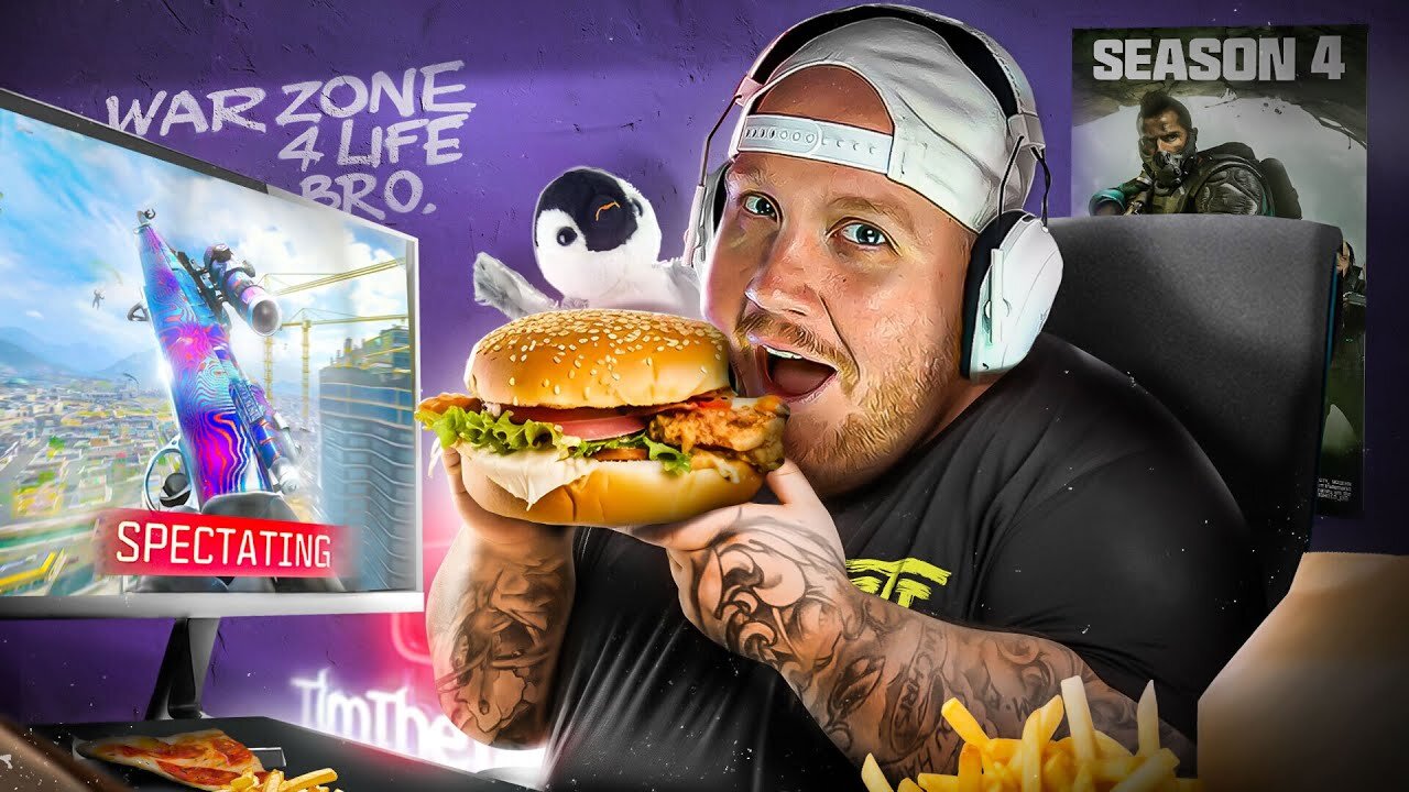 TIMTHETATMAN EATS, SPECTATES, AND DOMINATE WARZONE