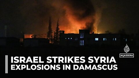 Israel bombards Syria as opposition seeks to form a new government