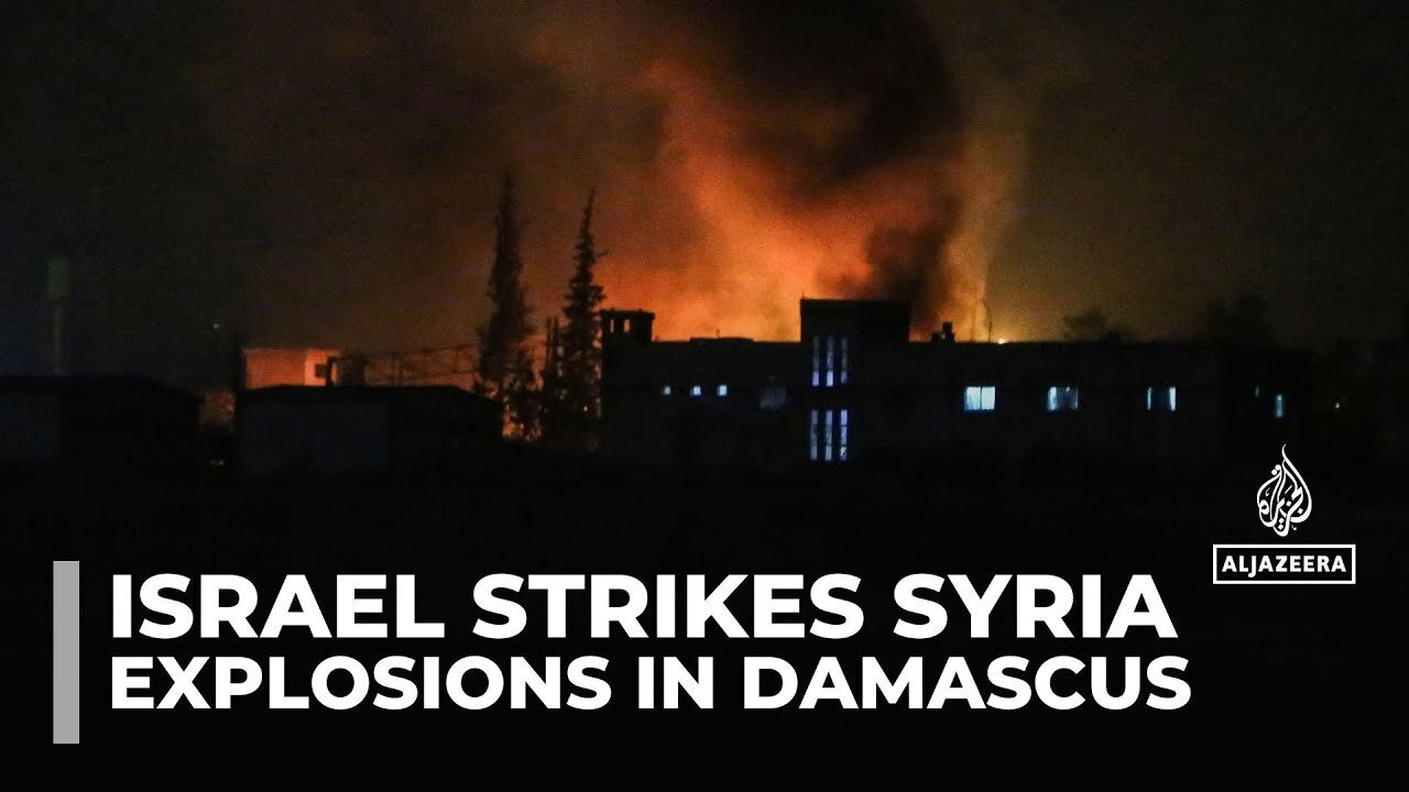 Israel bombards Syria as opposition seeks to form a new government